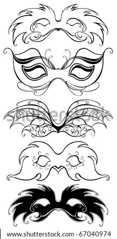 Outlines Of Masks