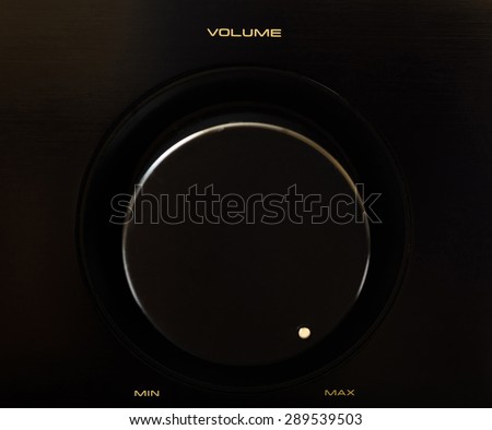 Volume rotary button - Maximum Volume