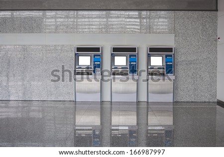 The Station Automatic Machines, Atm Machine