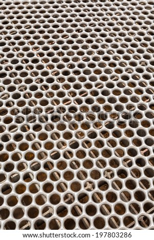 Metal net big circle texture background networks with holes