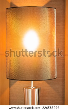 Cylinder bedside lamps
