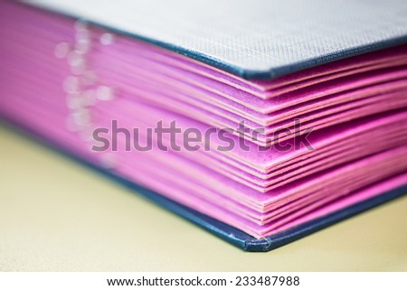Big paper file