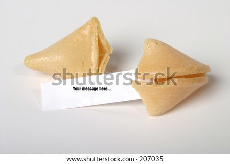 Fortune Cookie Message one