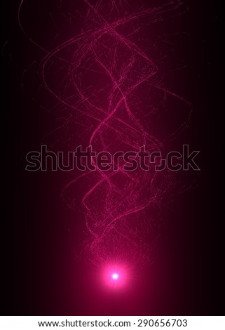 magic sparkle swarm.(vertical,pink version)
