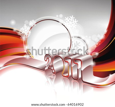 Happy New Year Clip Art 2011. Happy New Year 2011 design