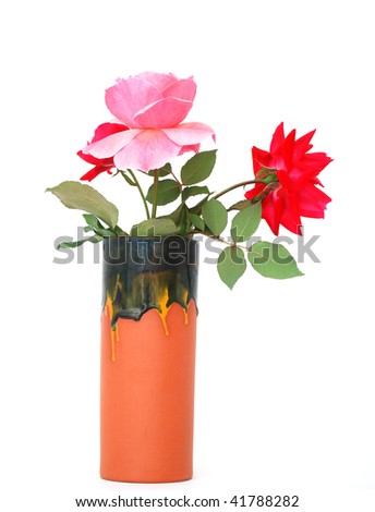 decor a natural rose vase