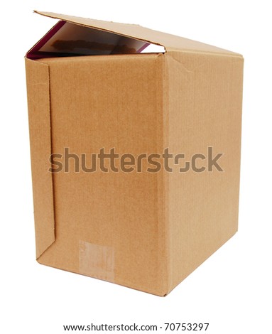 A packing corrugated box