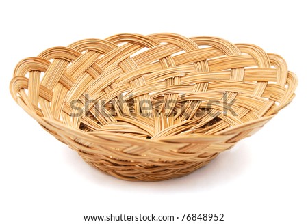 stock photo : A lifetime coconut basket