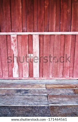 wood texture - background red wall floor panel board smooth retro old strong hardwood antique pattern