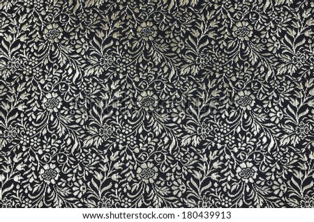 Thai fabric - pattern background fashion black traditional surface material native