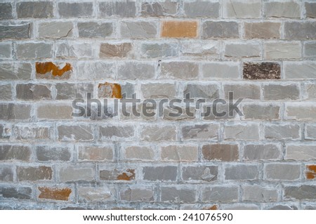brick wall texture - design rough pattern block concrete construction