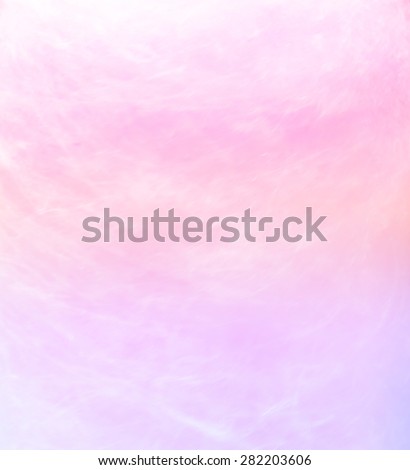 cotton candy with blurred soft colors for background