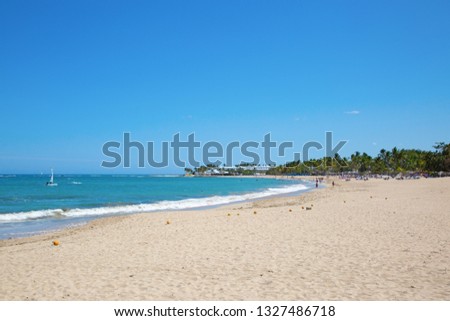 Jack Tar beach on Dominican Republic