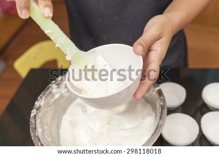 Mixed flour for making sponge cake