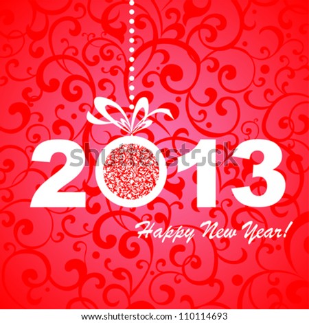 card new year