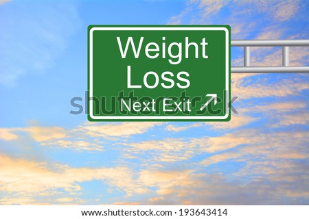 Creative Weight Loss Exit Only, Road Sign