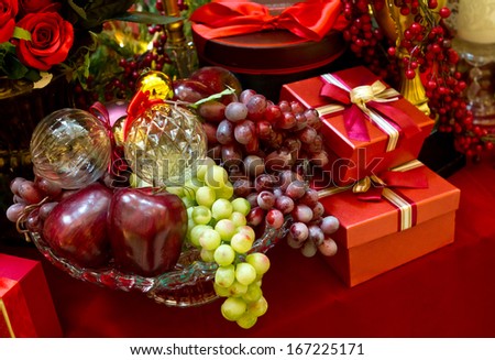 Gifts and fruits