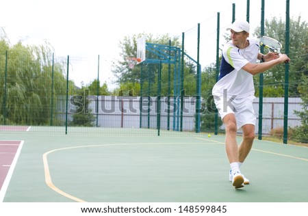 trainings on game in tennis