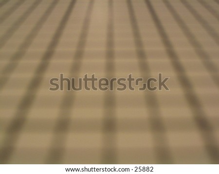 Blurry vertical tan lines