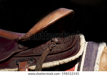 american western saddle cowboy rodeo