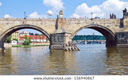 One of the oldest bridge in Prague/Bridge/Bridge