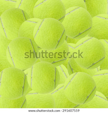 exotic yellow color tennis ball as sport background