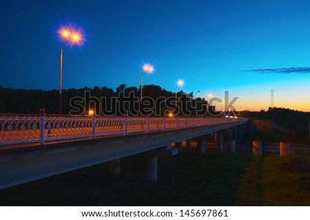 Bridge to the sunset
