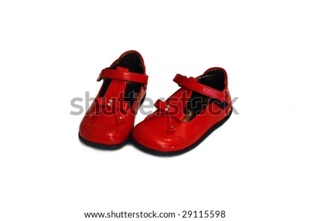  Baby Shoes on Pair Of Red Baby Shoes Stock Photo 29115598   Shutterstock