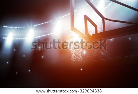 Basketball arena