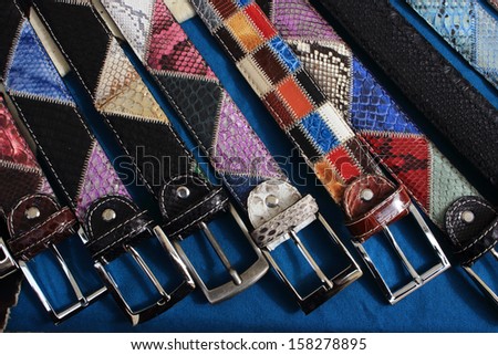leather straps Tuscan craftsmanship