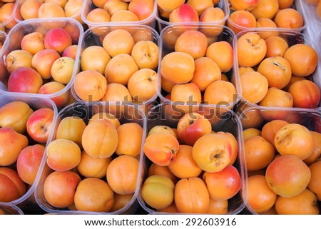 peaches fruit and vegetables in season organic products