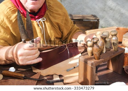 leather processing and leather crafts old ancient methods