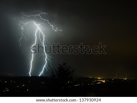 Mid Willamette Valley Thunderstorm
