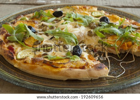 vegetables pizza