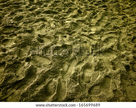 nature,objects,sand,footprint