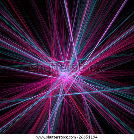 stock photo : Abstract background of blue and pink rays intersecting on 