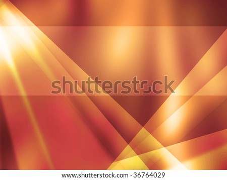 Abstract red template with  fiery rays