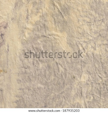 Crumpled paper sheet. Wrapping-paper texture. Phototexture for your design