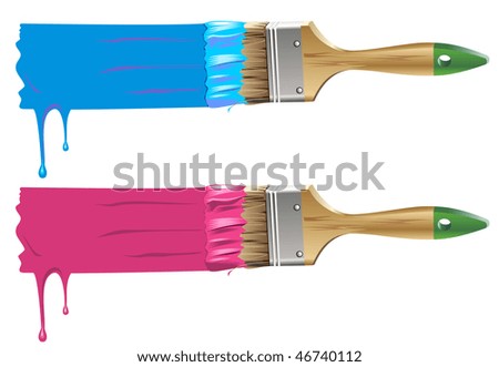 Horizontal Paint Brush