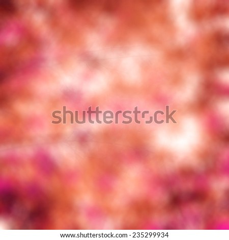Abstract blurry autumn leave background