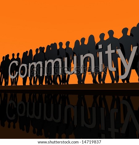 Community Logo Orange
