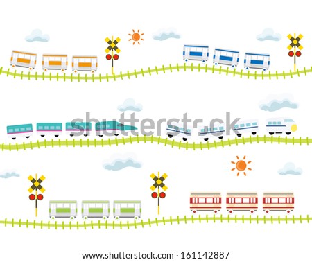 Train Illustration For children
