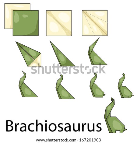 dinosaur origami dinosaur origami