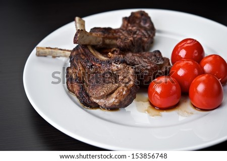 Fine Dining With Lamb Chops