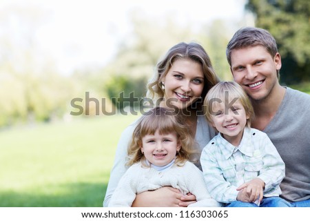 Young family with children Young family with children