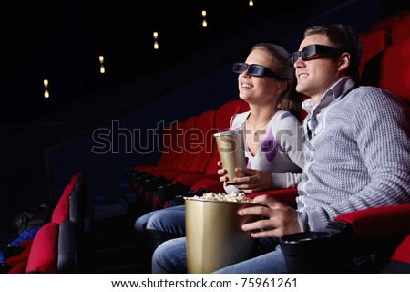 Couple Watching Movie