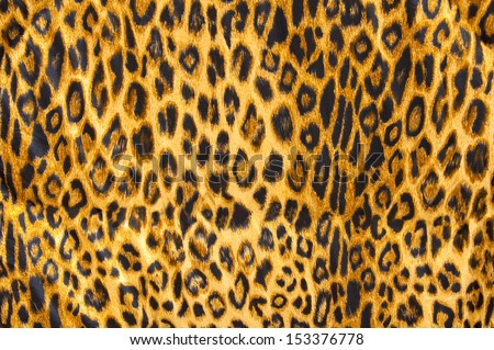 Leopard Skin Pattern Soft Blanket Material.