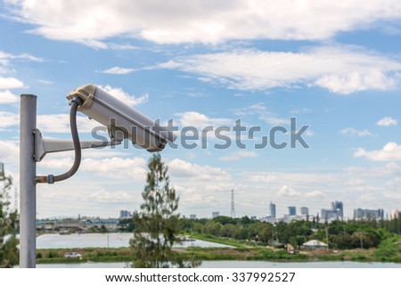 Security CCTV camera and urban video, electronic device.