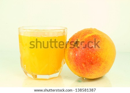 mango with mango juice