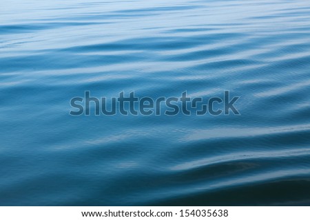 Open Water with ripples on a pond in Maine